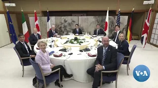 G7 Leaders Focus on Russia Sanctions, China Trade Practices | VOANews