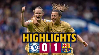 HIGHLIGHTS I CHELSEA 0 - 1 BARÇA I UEFA Women's Champions League 🔥⚽