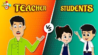 Teacher VS Students | Types of Teachers | Animated Stories | English Cartoon | Moral Stories