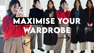 WINTER CAPSULE WARDROBE | 10 Items, 28 Outfit Ideas | 10x10 Challenge