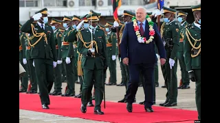 Лукашенко и Лавров в Африке