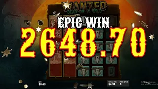 [2024] WANTED - HUGE JACKPOT WIN ON 0.60 SC - Stake Hacksaw Gaming Slots