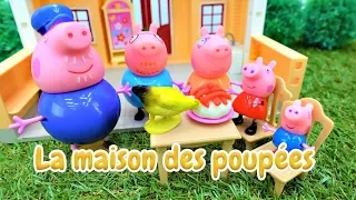 Peppa Pig et George: apprendre les animaux en français. Vidéo pour enfants