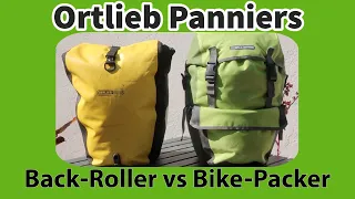 Ortlieb Panniers - Back Roller vs Bike Packer Plus