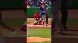 Vladimir Guerrero Jr first spring training homer!!!