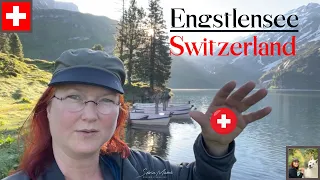 Switzerland vlog - Beautiful lakes in Switzerland - Engstlensee 4K