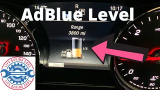 Mercedes E Class AdBlue Level