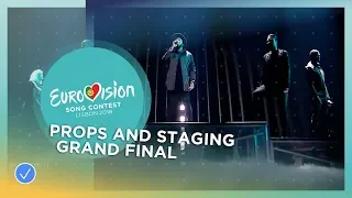 Props and Staging - Grand Final - Eurovision 2018