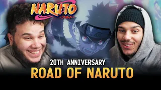 Road of Naruto REACTION | Naruto 20th anniversary !!