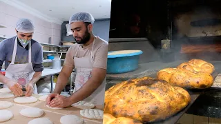 20,000 pita bread a day? Traditional Turkish bread recipe! How to make bread in the bakery?
