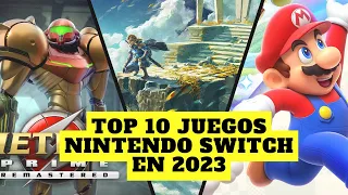 🔥TOP 10 MEJORES JUEGOS DE NINTENDO SWITCH EN 2023