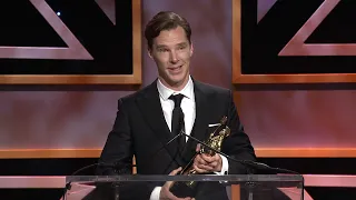 Benedict Cumberbatch FULL SPEECH at BAFTA Awards