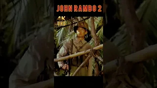 Rambo ☆ John Rambo Destroys The POW Camp Look Out Bridge  ☆ Rambo Edit 🚁 #rambo #rocky #motivation