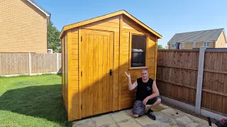 DIY building your own garden shed #woodworking #video #how