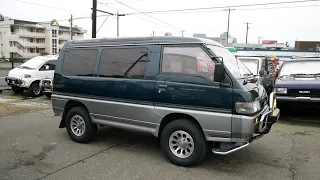 1991 Mitsubishi Delica L300 Exceed CRYSTAL LITE ROOF, Turbo Diesel 4WD (ПО-РУССКИ)