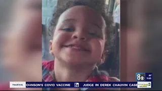 ‘You can’t think somebody could hurt a child’: Community gathers to remember 2-year-old Amari Nichol