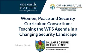 Teaching the WPS Agenda in a Changing Security Landscape: Closing Address