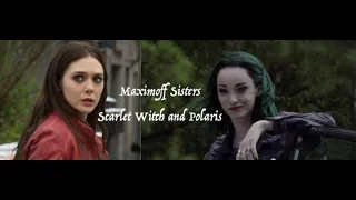 The Maximoff Sisters: Scarlet Witch and Polaris Edit (You Should See Me in a Crown- Billie Eilish)