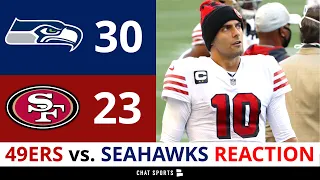 49ers News & Rumors: CRUSHING Loss To Seahawks, Bad Jimmy Garoppolo, George Kittle, Russell Wilson