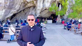 Videomessaggio da Lourdes