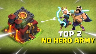 This TOWN HALL 10 Army Don't Required Hero | Th10 without hero attack strategy