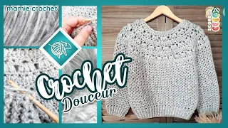 ⛅A REAL CLOUD OF SWEETNESS IDEAL FOR THIS MID-SEASON 💖 HOOK 🧶 TUTO EXPRESS @MamieCrochet