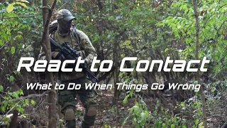 Patrol Formation Basics: React to Contact