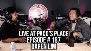 Daren Lim of D & D Guitars EPISODE # 167 The Paco's Place Podcast