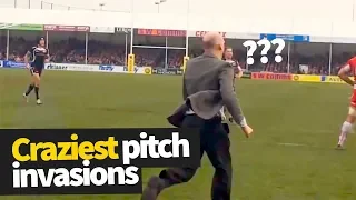 Pitch Invaders Caught on Camera | Pitch Invaders Get Owned