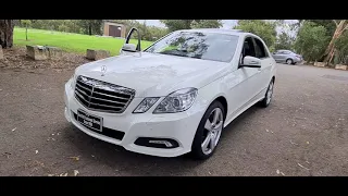 2010 Mercedes Benz E500 Avantgarde