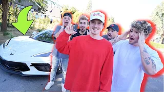 BEST FRIENDS REACT TO MY NEW CAR!!!