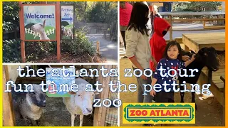 ZOO Atlanta Tour | Fun Time At The Petting Zoo | Atlanta Georgia