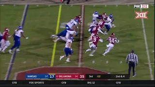 Kansas vs Oklahoma Football Highlights