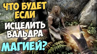 Что Будет Если МАГИЕЙ Исцелить Вальдра? Skyrim