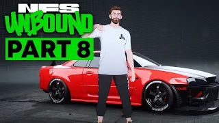 Need for Speed Unbound Gameplay Walkthrough Part 8 - 5 HEAT Level Chase
