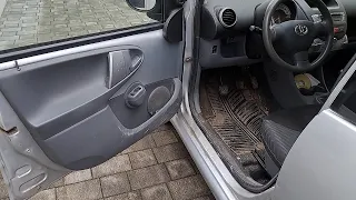 Deep cleaning a filthy Toyota Aygo interior