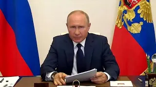 Выступление президента России Владимира Путина 11 мая