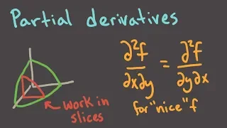 Calculus 3, Session 15 -- Partial derivatives