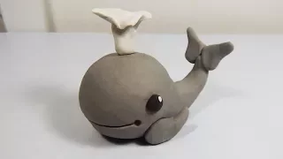 How to Make a Whale with Modeling Clay - Step by Step Guide.