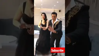 Govinda with daughter Tina Ahuja @#short#dance@#video#