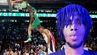 Dunks but the height difference gets increasingly larger | Reaction