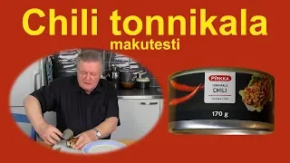 Makutestissä chili tonnikala