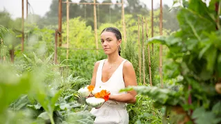 #32 Spring Routines: Working in My New Summer Vegetable Garden