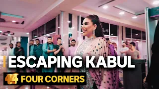 Aryana Sayeed is one of Afghanistan's biggest stars. Follow her escape from Kabul | Four Corners