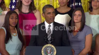 OBAMA UCONN WOMEN'S BBALL TEAM-CLASS ACTS