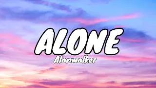 Alone - alanwalker(lyrics)