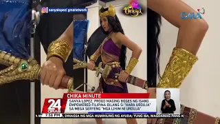 Sanya Lopez, proud maging boses ng isang empowered Filipina bilang si "Hara Urduja" sa... | 24 Oras