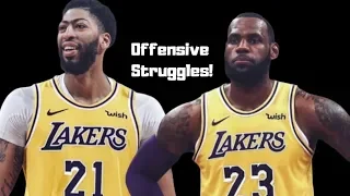 Why the Lakers are struggling on offense!