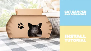 Cat Camper and Scratcher - Install Tutorial - Carlson Pet Products