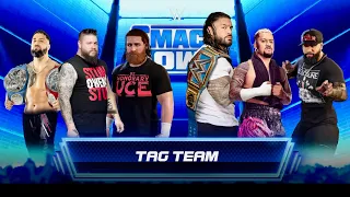 Team Roman Reigns vs Team Kevin Owens Gameplay | WWE 2K22 | 4K 60FPS